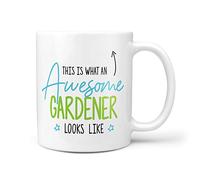 This is What an Awesome Gardener Looks Like Gift Present Christmas Birthday 10oz Ceramic Mug