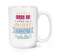 This is What an Awesome Godfather Looks Like 15oz Large Mug Cup
