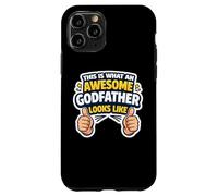 This Is What An Awesome Godfather Looks Like Baptism Funny Case for iPhone 11 Pro
