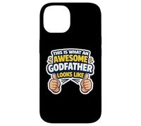 This Is What An Awesome Godfather Looks Like Baptism Funny Case for iPhone 14