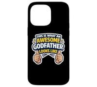 This Is What An Awesome Godfather Looks Like Baptism Funny Case for iPhone 14 Pro Max