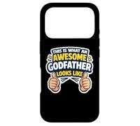 This Is What An Awesome Godfather Looks Like Baptism Funny Case for iPhone 17 Pro