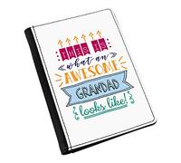 This is What an Awesome Grandad Looks Like Passport Holder Cover