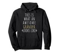 This is What an Awesome Grandpa Looks Like Grandfather Pullover Hoodie