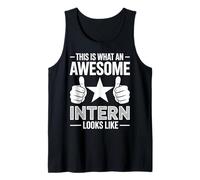 This is What an Awesome Intern Looks Like Funny Intern Tank Top