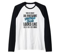 This, is What an Awesome Kettlebell Coach Looks Like Vintage Raglan Baseball Tee