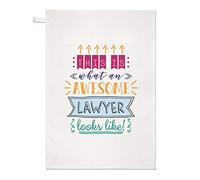 This is What an Awesome Lawyer Looks Like Tea Towel Dish Cloth