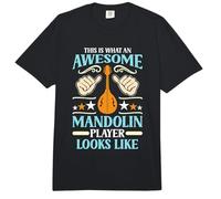 This is What an Awesome Love Bluegrass Folk Music Mandolin Comfort Colors Adult Heavyweight T-Shirt