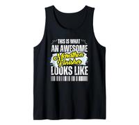 This,is What an Awesome Marathon Finisher Looks Like Vintage Tank Top