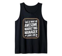 This Is What An Awesome Marketing Manager Looks Like Tank Top