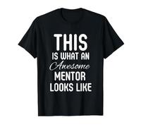 This is What an Awesome Mentor Looks Like Value Graphic T-Shirt, Men, Black, S