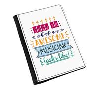 This is What an Awesome Musician Looks Like Passport Holder Cover
