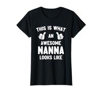 This is What an Awesome Nanna Looks Like Mother's Day Cool T-Shirt
