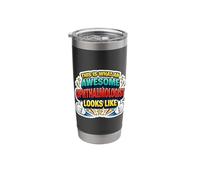 This is What an Awesome Ophthalmologist Looks Like Funny MD Stainless Steel Insulated Tumbler