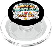 This is What An Awesome Pediatrician Looks Like Paediatrics PopSockets PopGrip for MagSafe