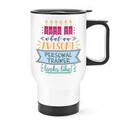This is What an Awesome Personal Trainer Looks Like Travel Mug Cup with Handle