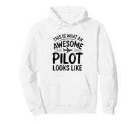 This Is What An Awesome Pilot Looks Like Pullover Hoodie