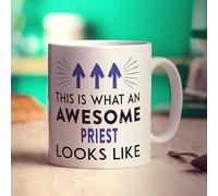This is What an Awesome Priest Looks Like Mug - 11oz Ceramic Cup