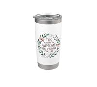 This is What an Awesome Receptionist Looks Like, Front Desk Stainless Steel Insulated Tumbler