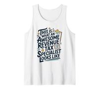 This is What an Awesome Revenue Tax Specialist Looks Like Tank Top