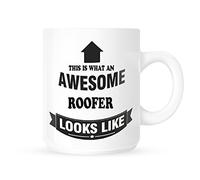 This is What an Awesome Roofer Looks Like - Tea/Coffee Mug/Cup - Great Gift Idea