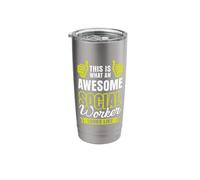This is What an Awesome Social Worker Looks Like Stainless Steel Insulated Tumbler