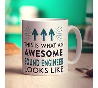 This Is What An Awesome Sound Engineer Looks Like Mug - 11oz Ceramic Cup