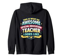 This is What An Awesome Special Education Teacher Looks Like Zip Hoodie