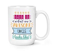 This is What an Awesome Uncle Looks Like 15oz Large Mug Cup