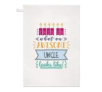 This is What an Awesome Uncle Looks Like Tea Towel Dish Cloth