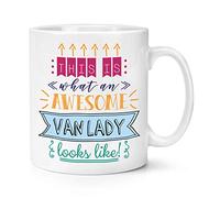 This is What an Awesome Van Lady Looks Like 10oz Mug Cup