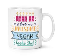 This is What an Awesome Vegan Looks Like 10oz Mug Cup