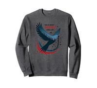This Is What Freedom Looks Like Sweatshirt, Adult Unisex, Dark Heather Grey, S