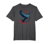 This is What Freedom Looks Like T-Shirt, Men's Big and Tall, Dark Heather Grey, 4X Tall