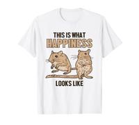This is What Happiness Looks Like Rodent Common Degu Value Graphic T-Shirt