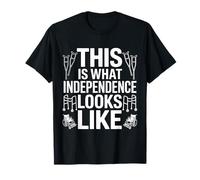 This is What Independence Looks Like Disability Awareness T-Shirt