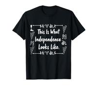 This is What Independence Looks Like Disability Awareness T-Shirt