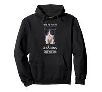 This Is What Lesbians Like To Eat Funny Pullover Hoodie