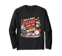 This is What Panic Looks Like Finals Week Exam Week Long Sleeve T-Shirt