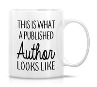 This is What Published Author Looks Like Literary Novel Writer Tea Cup Cute Tea Mugs Funny Coffee Mug for Milk Kitchen Home 330Ml