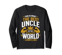 This is What the Best Uncle in the World Looks Long Sleeve T-Shirt