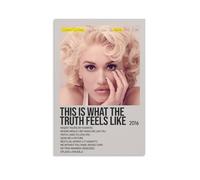 This Is What The Truth Feels Like (Deluxe) by Gwen Stefani Poster Aesthetic Canvas Print Room Aesthetic Wall Art 08x12inch(20x30cm) Unframe-This Is What The Truth Feels Like (Deluxe) by