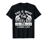 This is What The World's Best Pa Looks Like for Grandpa T-Shirt