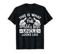 This Is What The World's Best Uncle Looks Like Funny Uncles T-Shirt