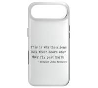 This is Why The Aliens Lock Their Doors Sen Kennedy Quote Case for iPhone Air