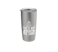 This is Why We Can't Have Nice Things Funny Congress Stainless Steel Insulated Tumbler