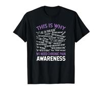 This is Why We Need Chronic Pain Awareness T-Shirt, Men, Black, 5X-Large