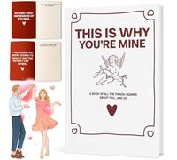 This is WHY You're Mine - Keepsake Book for Couples, Couples Journal for Write Your Own Stories, Memories, and Heart-Fluttering Moments, Meaningful Gifts for Beloved Boyfriend Girlfriend