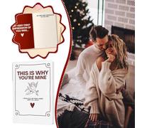 This is WHY You're Mine Relationship Journal,Couples Keepsake Book | Overcome Relationships Couples Problems,Romantic Keepsake Memory Book Anniversaries Wedding, Birthday, Valentine Gift