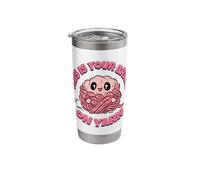 This is Your Brain on Yarn Stainless Steel Insulated Tumbler